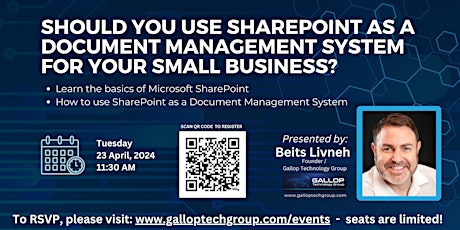 Use SharePoint as a Document Management System for your small business