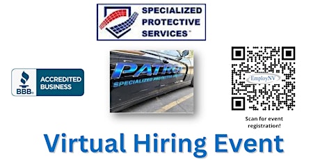 Specialized Protective Services Virtual Hiring Event