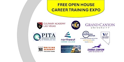 Free Career Training Expo. Tech Schools. Trade Schools. Culinary School. University and more primary image