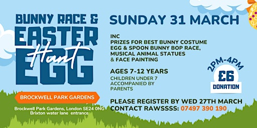 Primaire afbeelding van BUNNY RACE & EASTER EGG HUNT