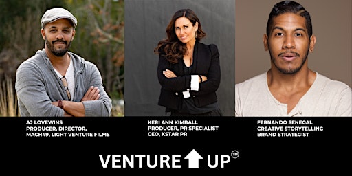 Venture Up: 2 Days of Expert Business Coaching & Media Production primary image