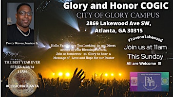 Easter Resurrection  Sunday Service At Glory and Honor Church     11AM primary image