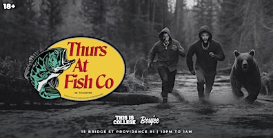 Hauptbild für Thursdays at Fish Co March 28th | Providence, RI