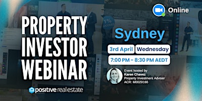 Imagen principal de FREE Sydney Property Investor Webinar 03/04/24, Wednesday