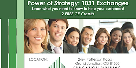 Power of Strategy: 1031 Exchanges   (Lunch & Learn) primary image