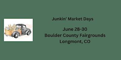 Junkin' Market Days Summer Event (CUSTOMERS) primary image