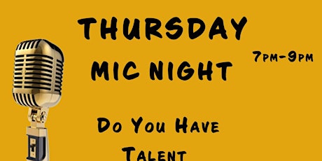 OPEN MIC NIGHT