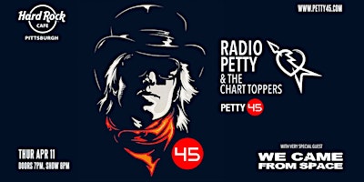 Imagem principal do evento Radio Petty and the Chart Toppers