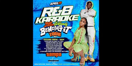 Primaire afbeelding van Trap Beckham & SoCandy host RnB Karaoke @ Club Skye - Tampa, FL