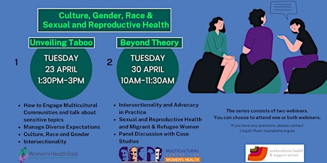 Beyond Theory - Culture, Gender, Race & Sexual and Reproductive Health