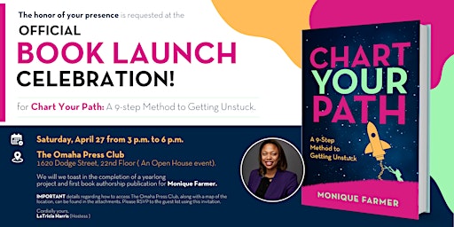 Official Book Launch Celebration for Chart Your Path: A 9-Step Method for Getting Unstuck  primärbild