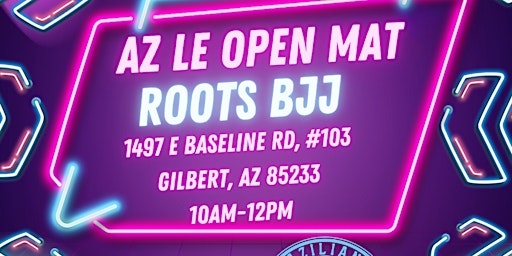 4/28 AZ Law Endorcement Open Mat primary image