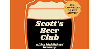 Imagem principal do evento Scott's Beer Club