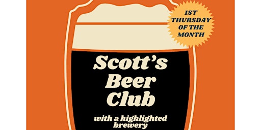 Imagem principal do evento Scott's Beer Club
