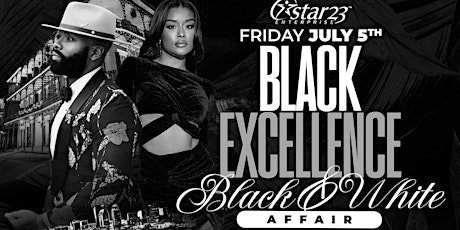 Black Excellence Black & White Affair