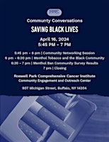 Imagem principal do evento Saving Black Lives,  It's Not Just Menthol Tobacco