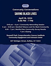 Saving Black Lives,  It's Not Just Menthol Tobacco