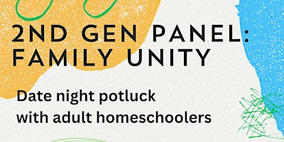 Second Generation Homeschoolers Panel primary image