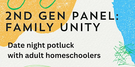 Primaire afbeelding van Second Generation Homeschoolers Panel
