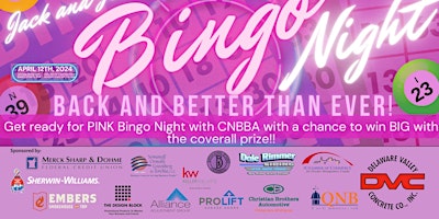 Imagem principal do evento Jack and Jill Bingo