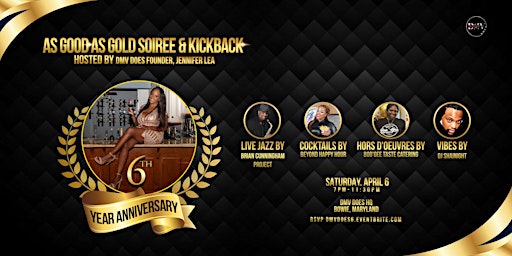 AS GOOD AS GOLD SOIREE & KICKBACK primary image