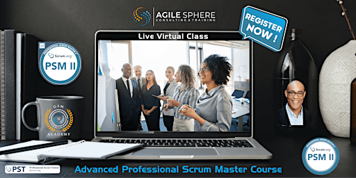 2-Day | Professional Advanced Scrum Master - (PSM II) Certification Course  primärbild