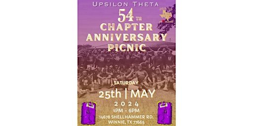 Immagine principale di Upsilon Theta 54th Chapter Anniversary QueNic 