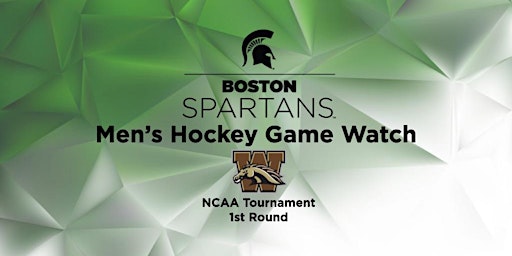 Imagem principal do evento Boston Spartans Game Watch - Men's Hockey - Western Michigan
