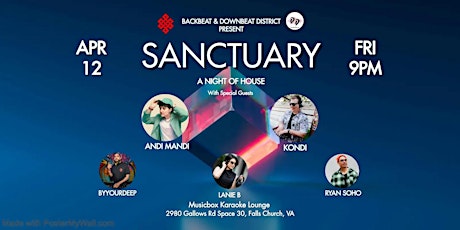 SANCTUARY | A NIGHT OF HOUSE