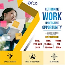 RE-Thinking Work & Understand Opportunity (for age 18-30)