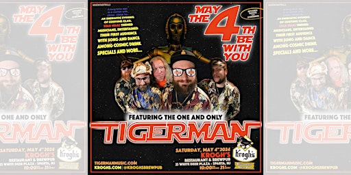 Tigerman on Star Wars Day 2024: May the 4th Be with You!  primärbild