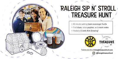 Hauptbild für Raleigh Sip N' Stroll Treasure Hunt - Walking Team Scavenger Hunt!