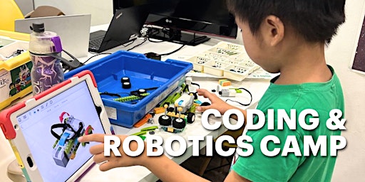 Coding (ScratchJr/Tynker/Scratch) & Robotics Camp for Ages 4 to 12 primary image