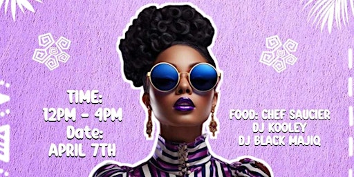 Primaire afbeelding van AFROBEATS BRUNCH DAY PARTY -50 Shades of Purple