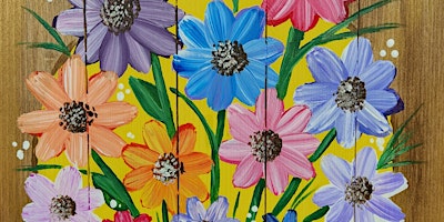 Peek a Blooms - Paint and Sip by Classpop!™ primary image