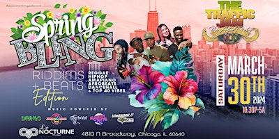 SPRING BLING: RIDDIMS + BEATS Edition : The Traffic Jam After Party primary image