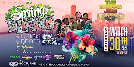 SPRING BLING: RIDDIMS + BEATS Edition : The Traffic Jam After Party