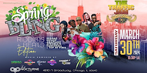 SPRING BLING: RIDDIMS + BEATS Edition : The Traffic Jam After Party  primärbild