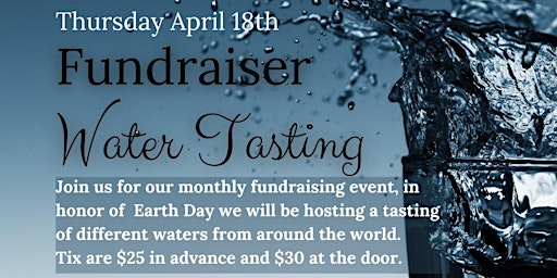 EGC Earth Day Water Fundraiser  primärbild