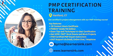 PMP Exam Prep Instructor-led Certification Training Course in Hartford, CT