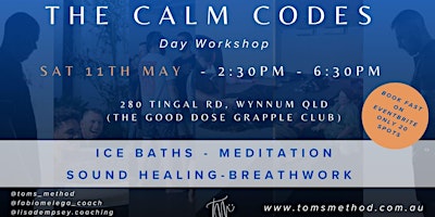 Image principale de The Calm Codes Day Workshop