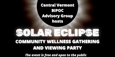 Imagen principal de Solar Eclipse Community Wellness Gathering and Viewing Party