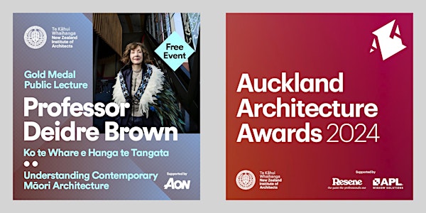 Auckland Architecture Awards & Gold Medal Public Lecture | Wed 15 May