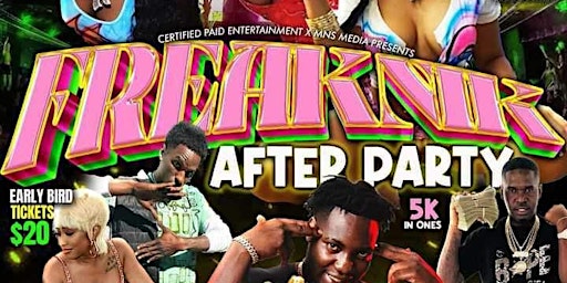 Primaire afbeelding van FREAKNIK AFTER PARTY