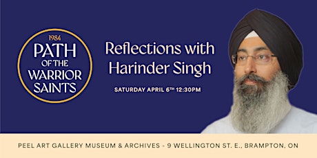 1984 Path of the Warrior Saints: Reflections with Harinder Singh