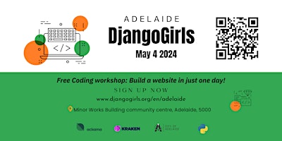 Imagem principal de Free coding workshop: Adelaide Django Girls