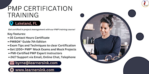 PMP Exam Prep Instructor-led Certification Training Course in Lakeland, FL