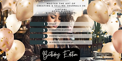 Master the Art of Creating and Selling Journals primary image