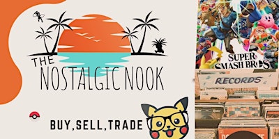 Imagem principal do evento The Nostalgic Nook - Collectibles market