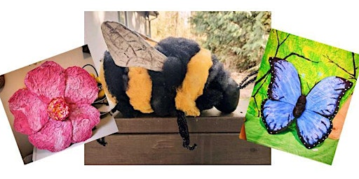 Immagine principale di Procession of the Species Olympia: Intro to Papier Mache - Pollinators! 